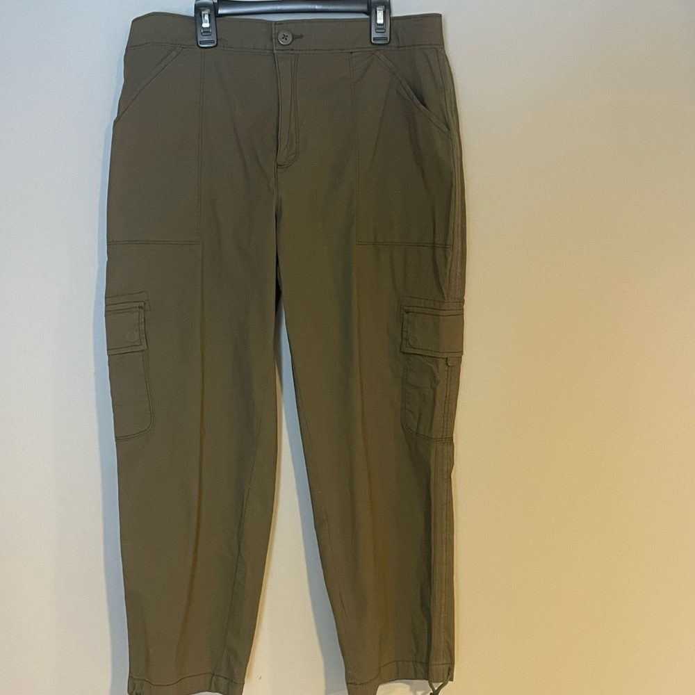 Olive Green Cargo Pants
